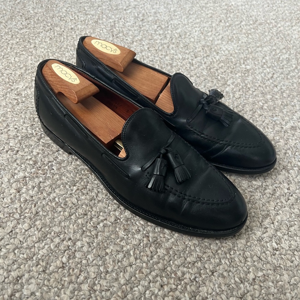 Alden Black Tassel Loafers